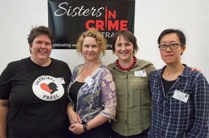 Narelle Harris, Emma Viskic, Cath Ferla & Rebecca Lim