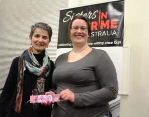 Natalie Conyer & Claire Weeden raffle wwiiner  