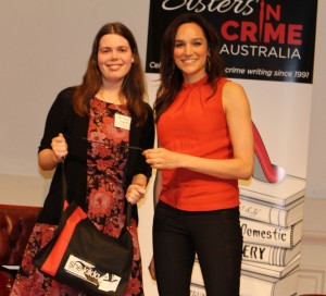 Raffle winner Katie Mills & Nicole da Silva